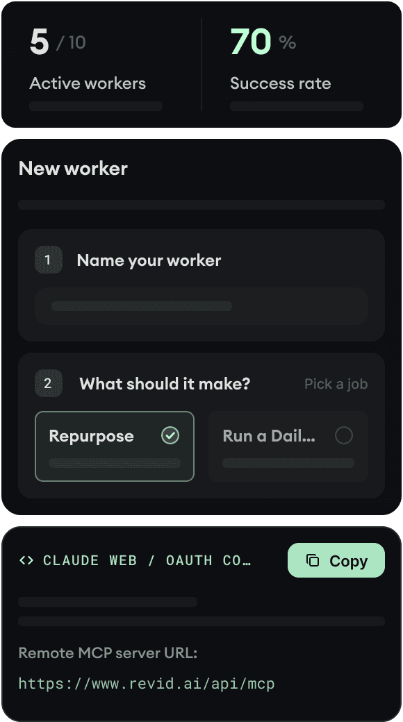 Automations, API, MCP & CLI