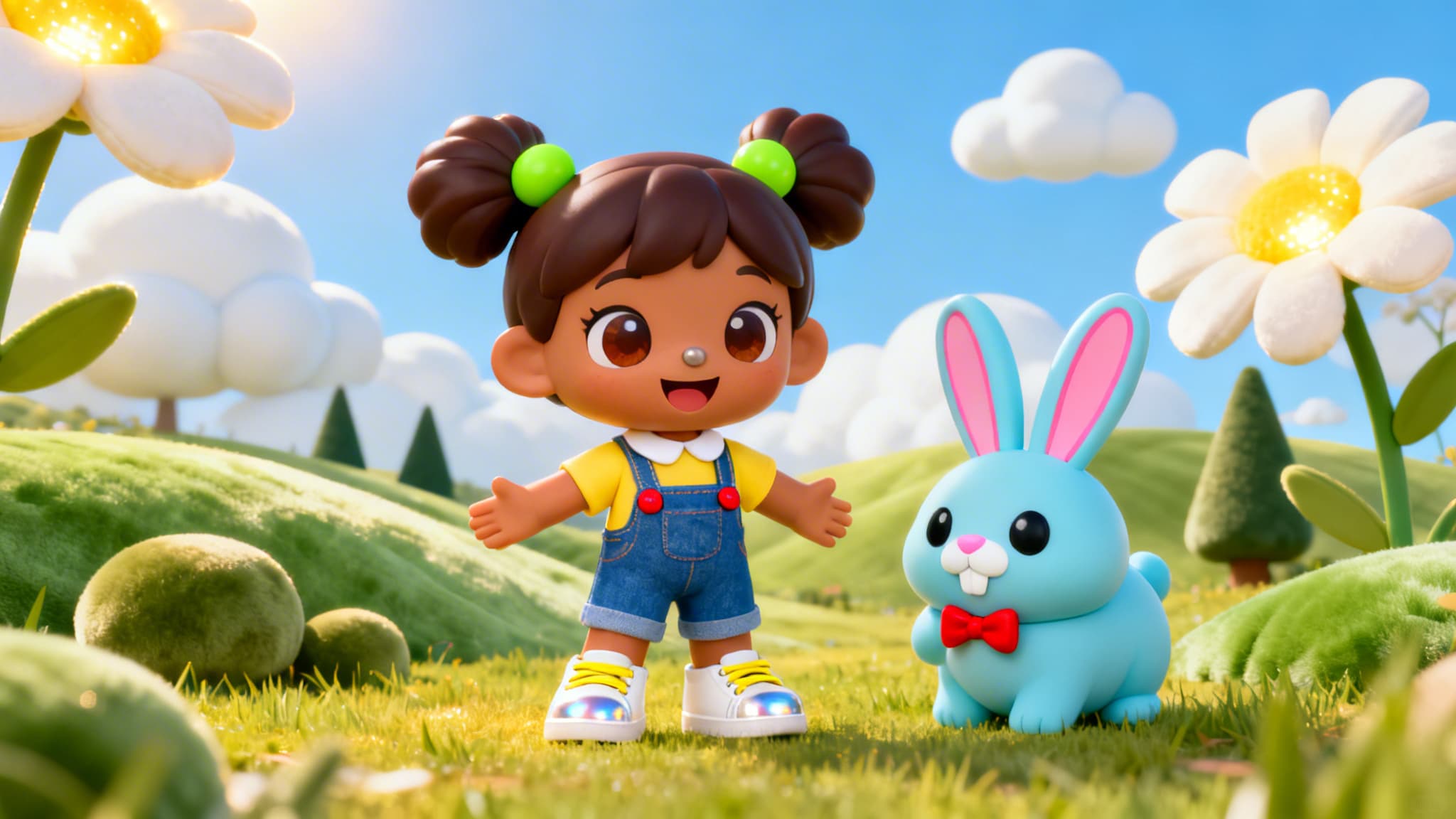 Video musicale per bambini con animazioni da cantare insieme