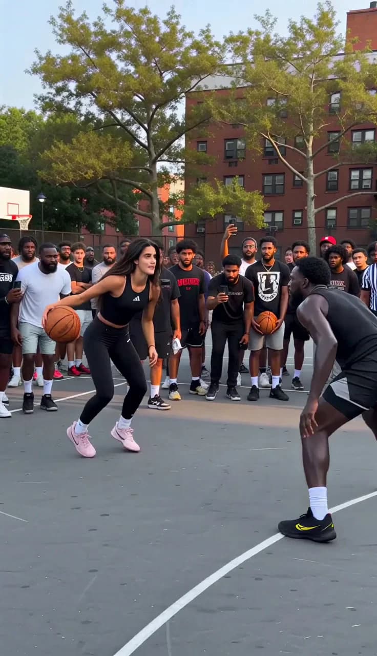 Duelo de Básquet Callejero